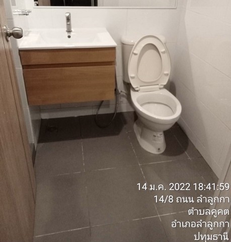 ให้เช่าคอนโดดิ เอ็กเซล คูคต ตึก B 28 ตรม.เฟอร์ครบ มีเครื่องซักผ้า พร้อมอยู่ ตรงข้ามโลตัส