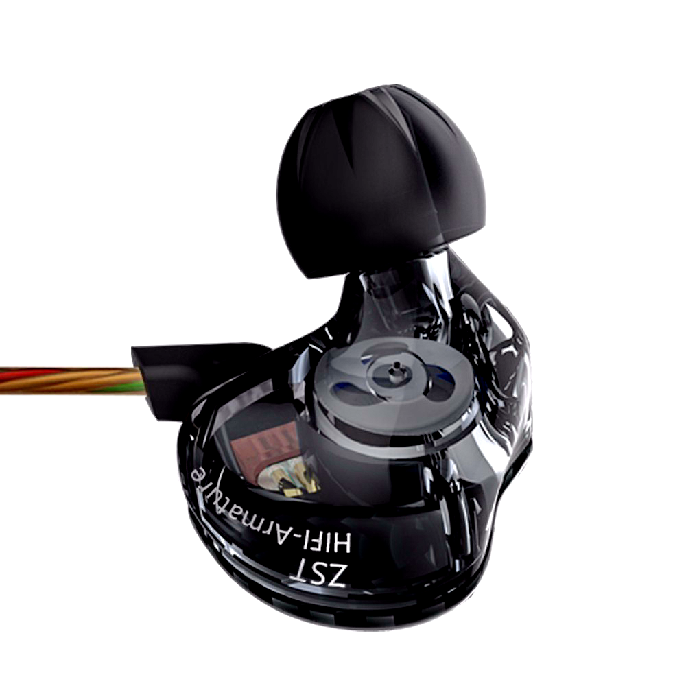 ขาย KZ ZST หูฟัง hybrid driver 1DD+1BA ระดับ HiFi เบสลึก ถอดสายได้ ดีไซน์หรู