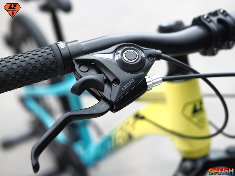 Mountain bike, aluminum frame, Richter Bike, Smash model, wheels 24 ", gear 21 speed, aluminum frame, hidden cable, year 2023