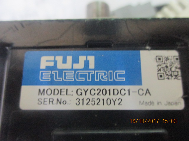 SERVO MOTOR “ FUJI ” รุ่น GYC201DC1-CA