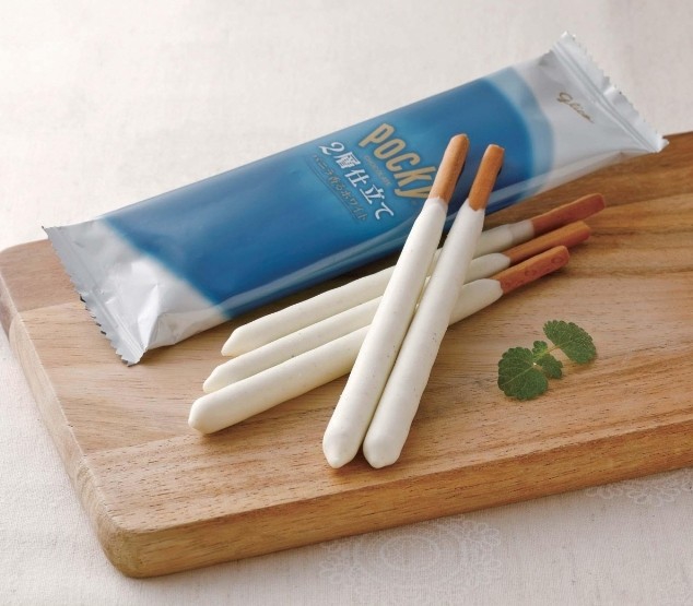 🤍 ป๊อกกี้ไวท์ช็อกโกแลตสูตร 2 ชั้นเคลือบพิเศษ Pocky 2 Layers Vanilla White Chocolate 50g 🤍