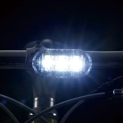 CATEYE ไฟหน้ากระพริบแคทอายออโต้ REFLEXT AUTO, TL-LD570, สีขาว Front Light