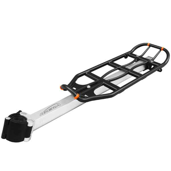 ตะแกรงหลังติดกระเป๋าปลดเร็ว ขั้นเทพ!!! IBERA IB-RA11, PakRak Commuter Bike Carrier ระบบ Quick Clip-on สามารถปรับความยาวได้ ติดตั้งที่แกนหลักอาน รับน้ำหนักด้านบนได้ 10 kg.