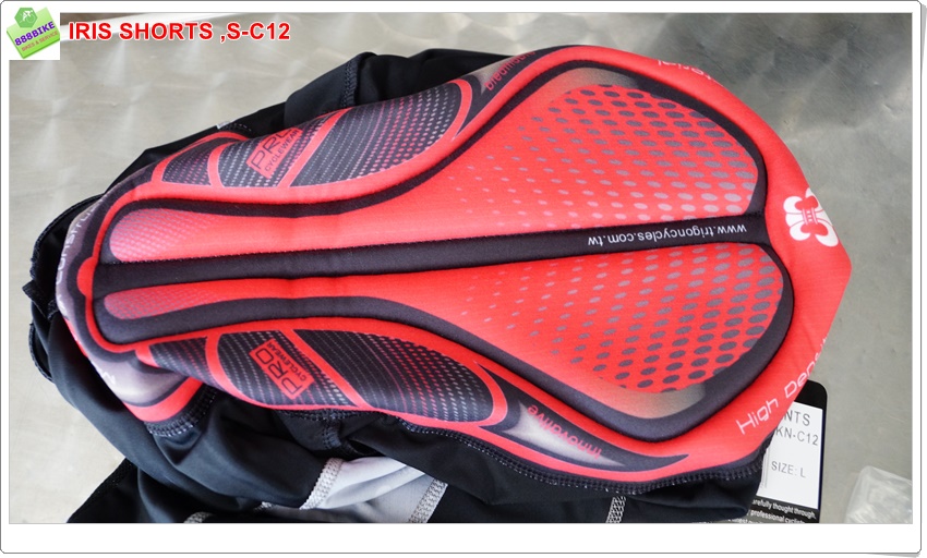 กางเกง IRIS BIB Cycling shorts ขาสั้นมีเอี้ยม, BS-C12 มีสินค้าไชส์ XL