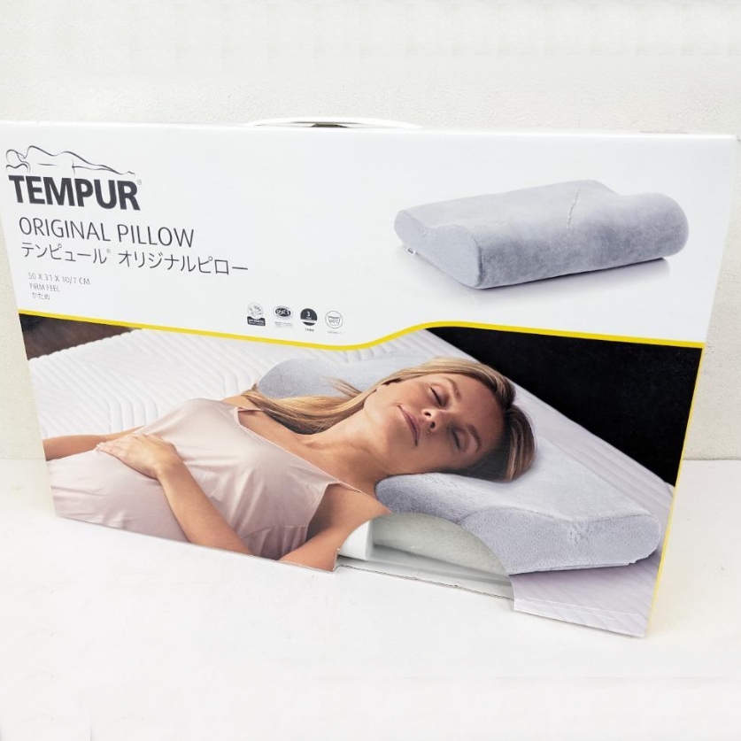 TEMPUR ไซส์ M ขนาด 50 x 31 x 10/7 cm หมอน Original Neck Pillow Firm feel