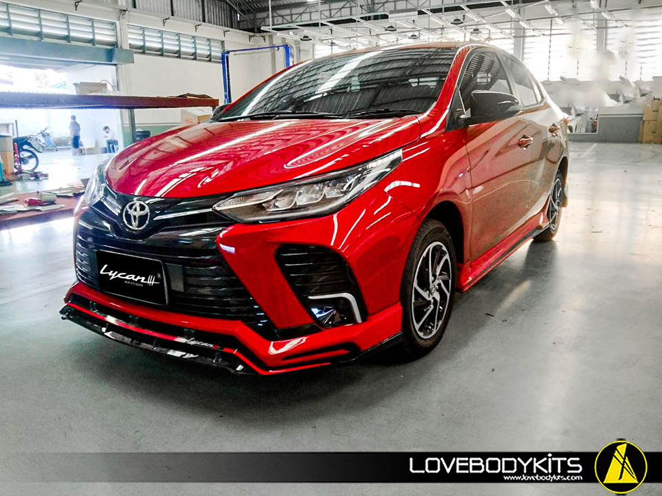 ชุดแต่ง LYCAN : YARIS ATIV 2021 / 4 ประตู