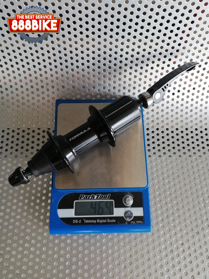 ดุมเสือหมอบ FORMULA หน้า หรือ หลัง v-brake โม่อลูฯ สีดำ 32H 36H