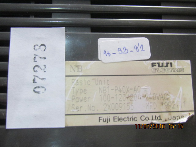 NB1-P40X-AO PLC " FUJI "