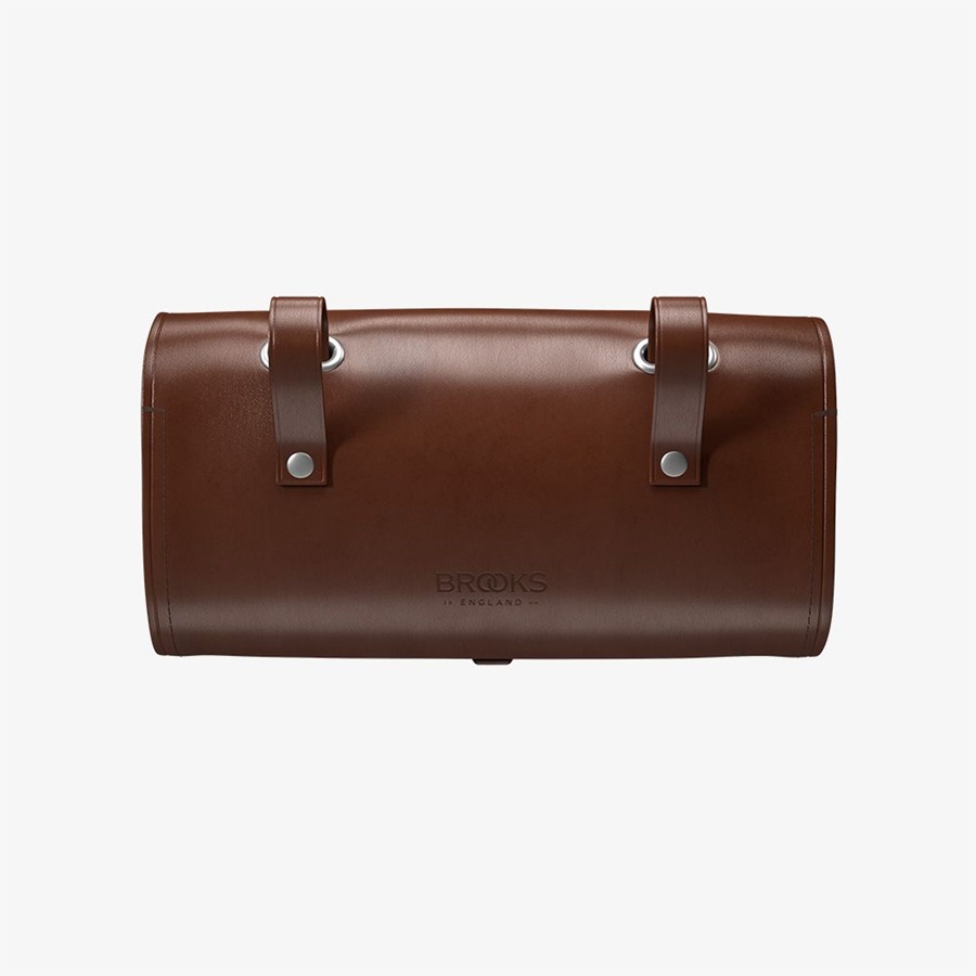 กระเป๋าหนังใต้อาน Brooks England Challenge สีน้ำตาล ขนาด 0.5 ลิตร เข้าชุดกับเบาะ Brooks B17