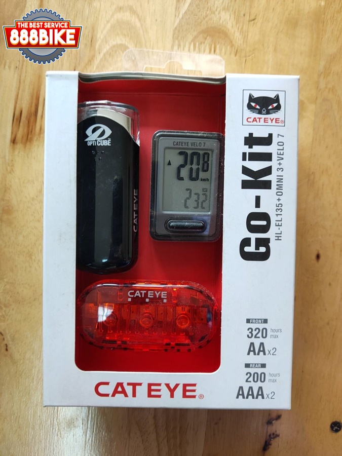 CATEYE ชุดแคทอาย GOKIT SET 3 ชิ้น ( EL135/ LD-135/ VL-520) CATEYE KIT SET 3 ชิ้น