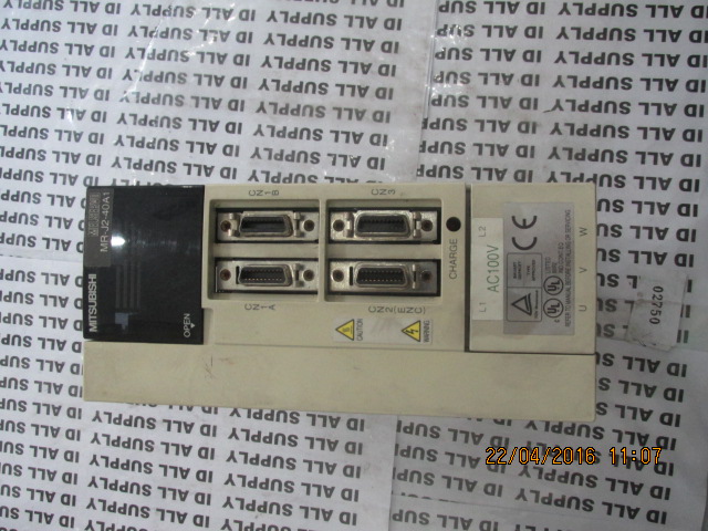 SERVO DRIVE “ MITSUBISHI ” รุ่น MR-J2-40A1
