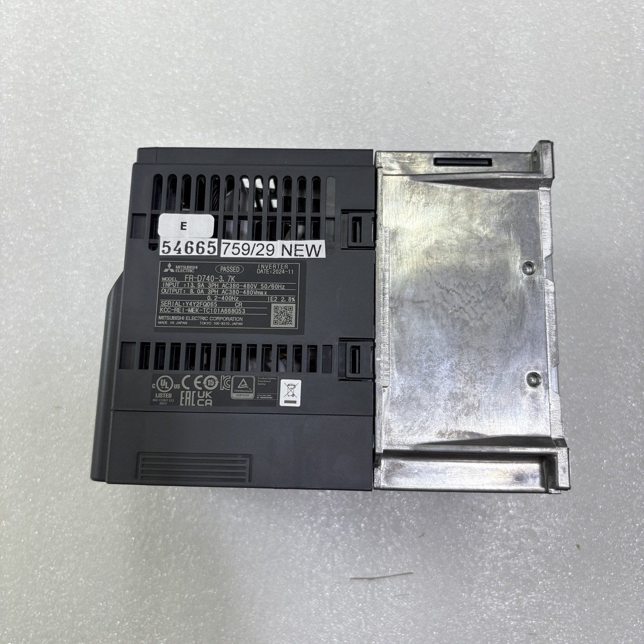 FR-D740-3.7K INVERTER " MITSUBISH "