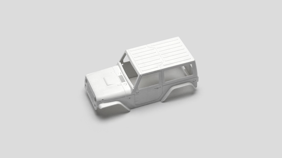 JEEP BODY WITH EXT SA0022