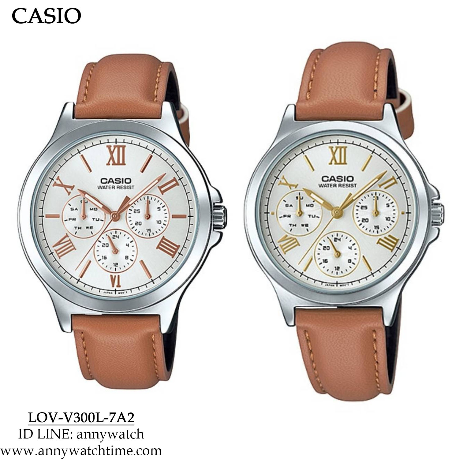 CASIO LOV-V300L-7A2