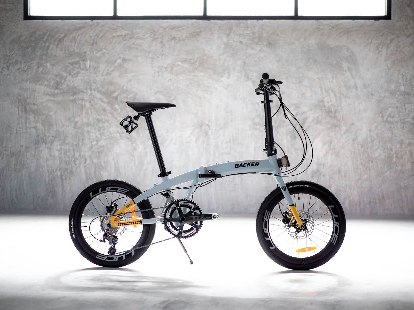 จักรยานพับได้ BACKER ICON 20" ALLOY FOLDING BIKES 2*10 สปีด Tiagra Mix 2021
