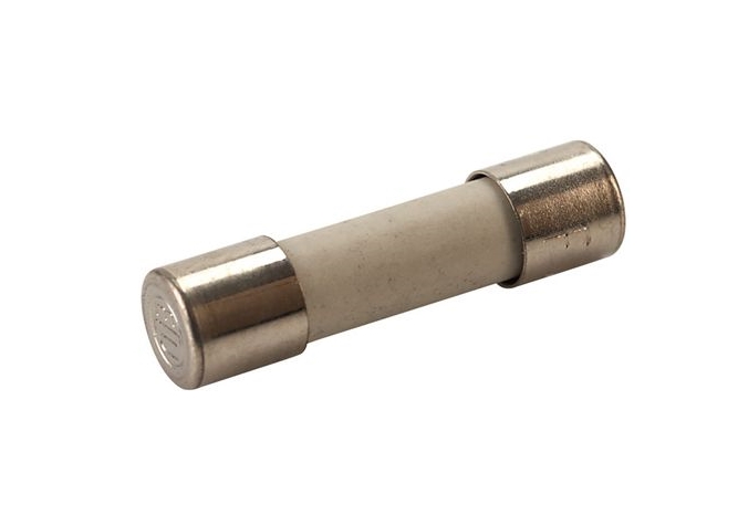 ฟิวส์เซรามิก 800mA 0.8A 250Vac 5x20mm Slow Acting