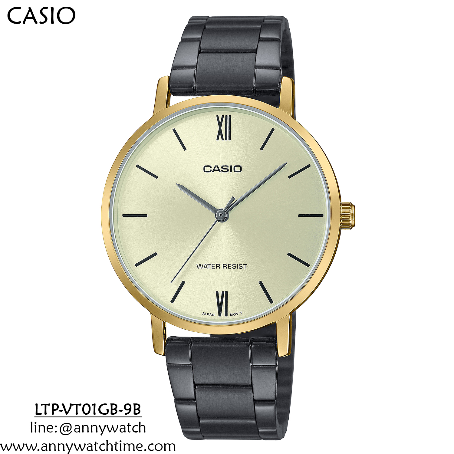 CASIO LTP-VT01GB-9B