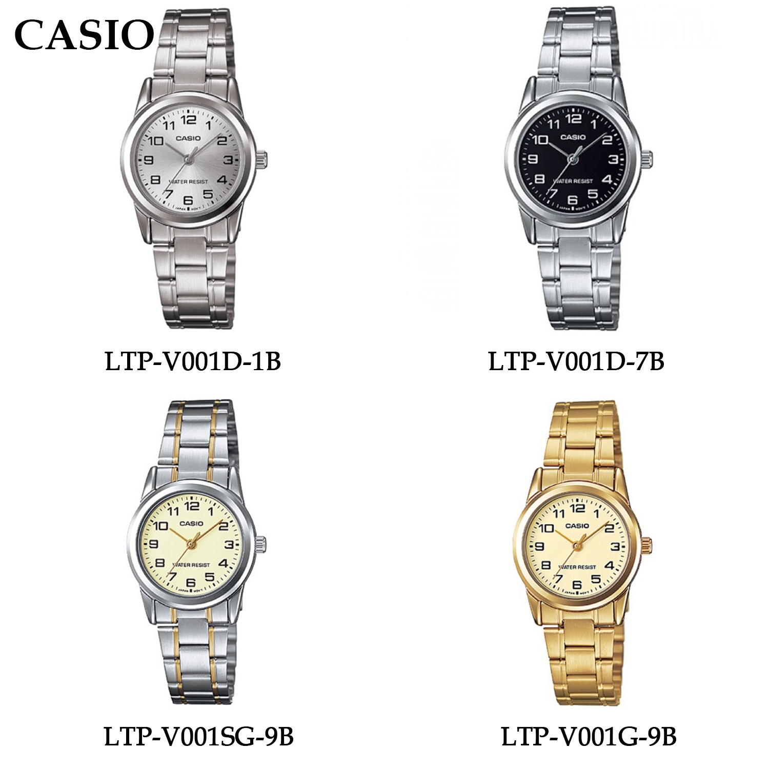 CASIO LTP-V001SG-9B