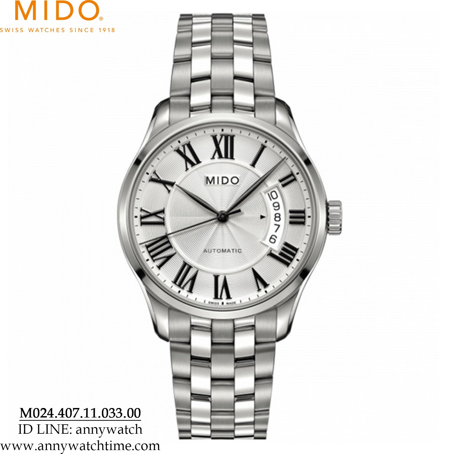 MIDO M024.407.11.033.00