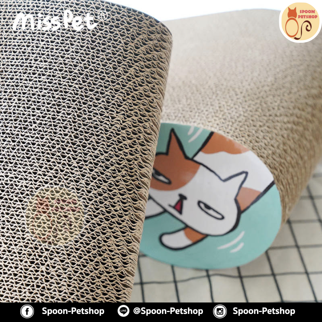 ที่ลับเล็บ ของเล่นแมว โซฟาแมว รุ่นกระดูกแมวไซส์บิ๊ก ฟรี! Catnip กัญชาแมว
