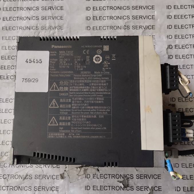 MDDLT45SF SERVO DRIVE " PANASONIC "