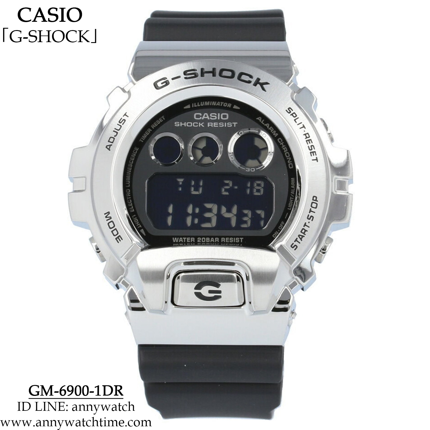 G-SHOCK GM-6900-1DR