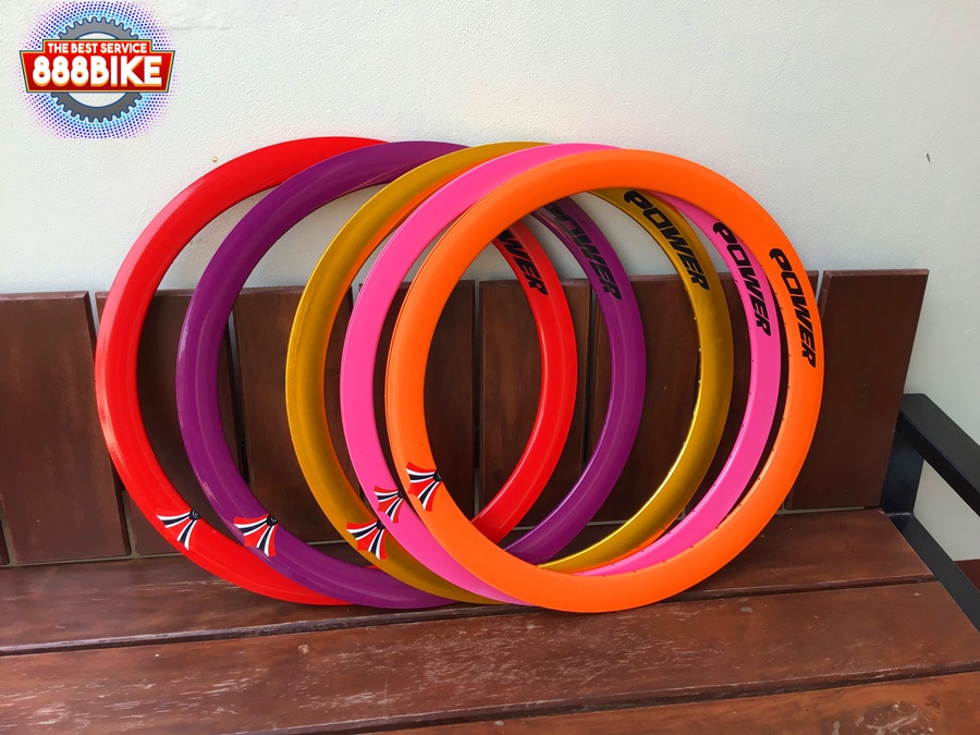 ขอบล้ออลูมิเนียมสองชั้น 700C 36H "Power Cycle) สูง 50 มม.,P14DT-50 (ขาย/วง)