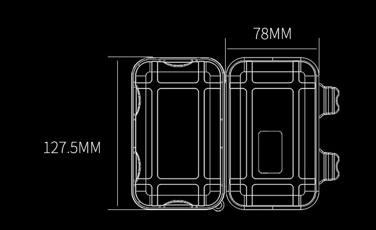 ขาย KZ เคสเก็บหูฟังกันน้ำ น้ำหนักเบา แข็งแรงทนทาน ป้องกันรอยขีดข่วน