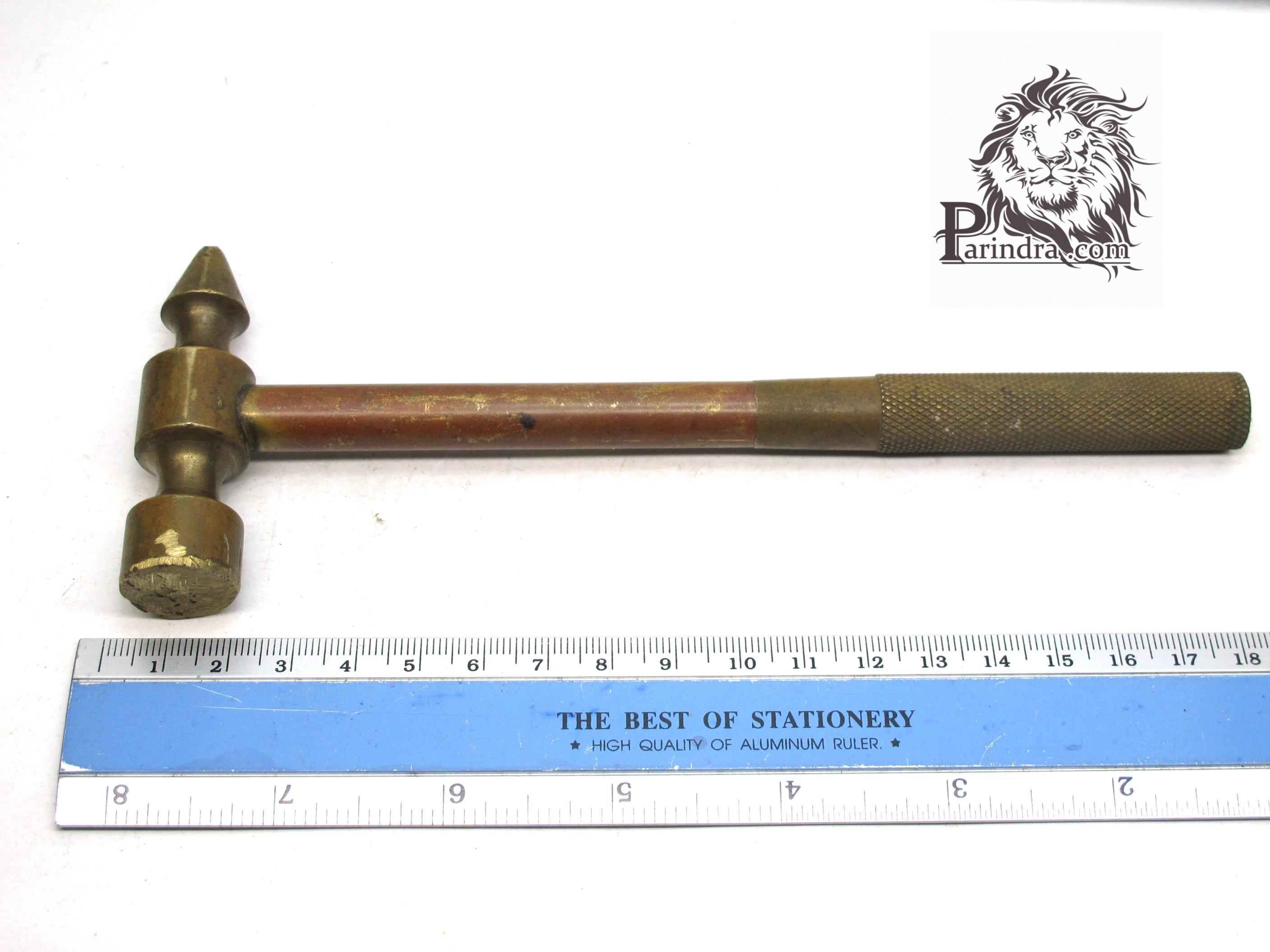 ค้อนทองเหลืองงานช่างทอง มีไขควงในด้าม