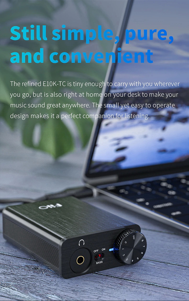 ขาย FiiO E10K-TC USB DAC + Amplifier 2 in 1 ประกันศูนย์ไทย