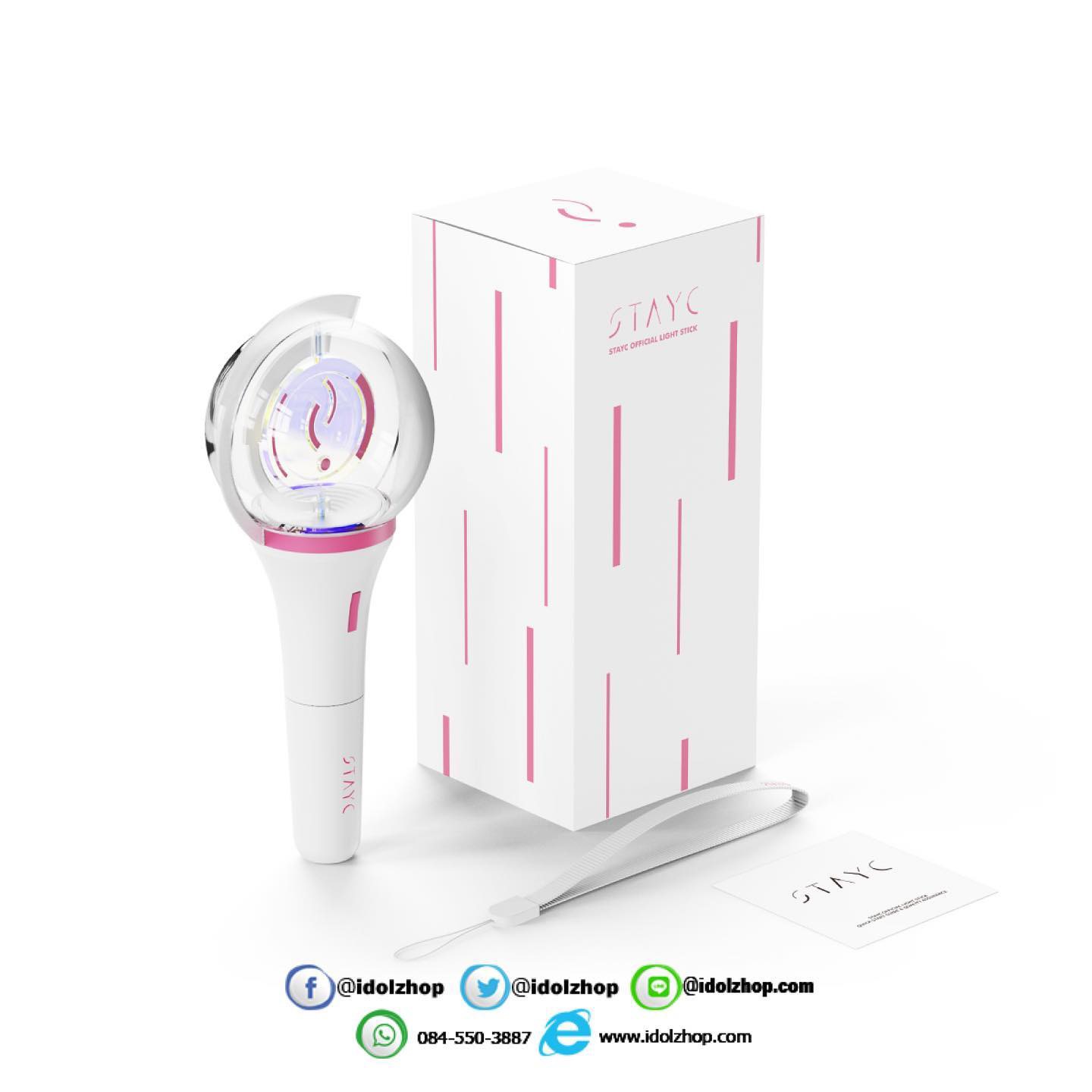 แท่งไฟ #STAYC - OFFICIAL LIGHT STICK -ของแท้💯-
