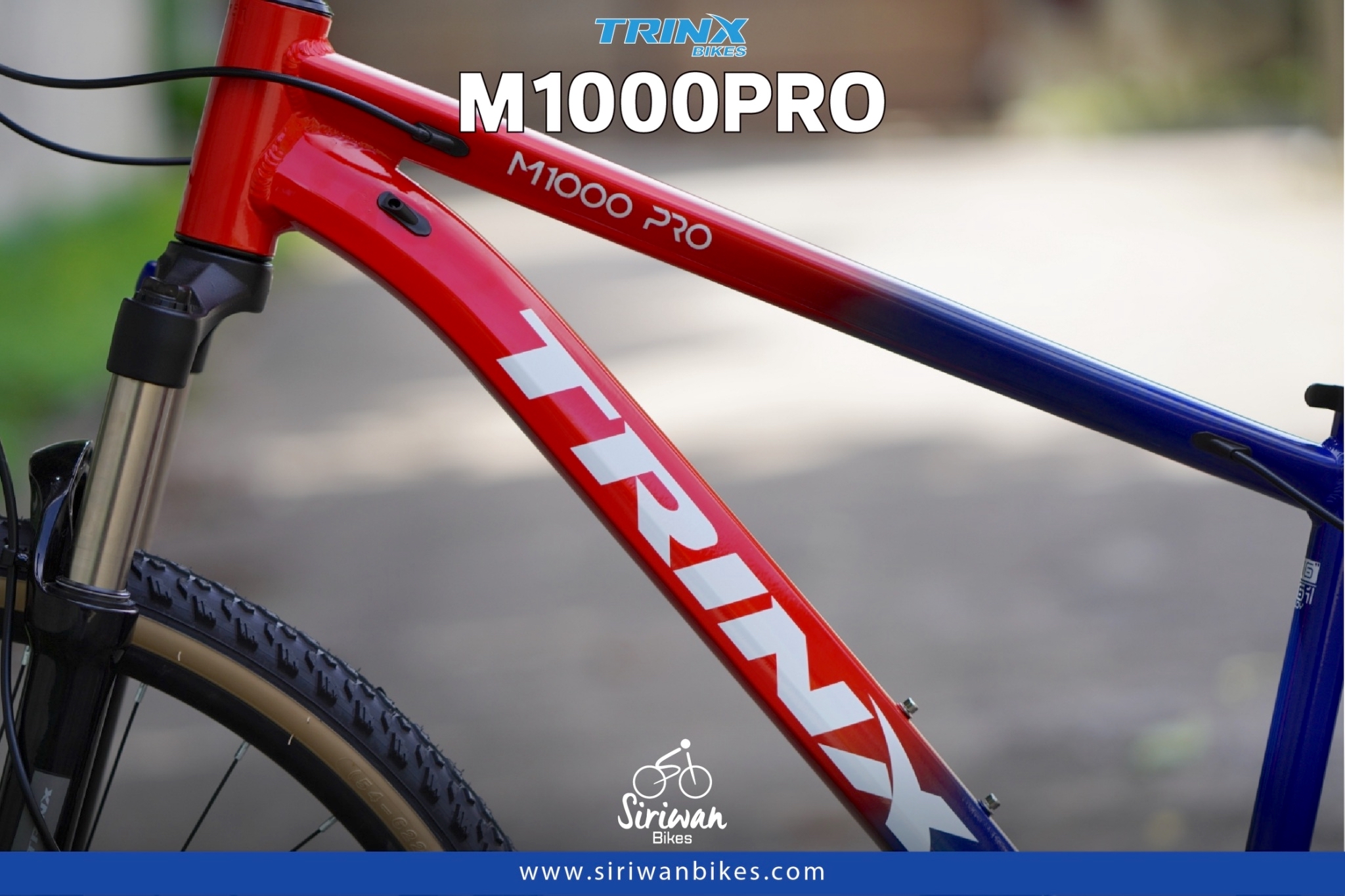 จักรยานเสือภูเขา TrinX M1000E เฟรมอลู 27.5" LTWOO 10 สปีด ดิสน้ำมัน, TRINX MY2023