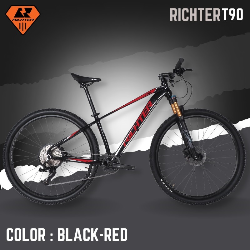 จักรยานเสือภูเขา RICHTER รุ่น T90 เกียร์ LTWOO AX 13 เฟรมTOP Aluminium ซ่อนสาย ลบรอยเชื่อม 2022