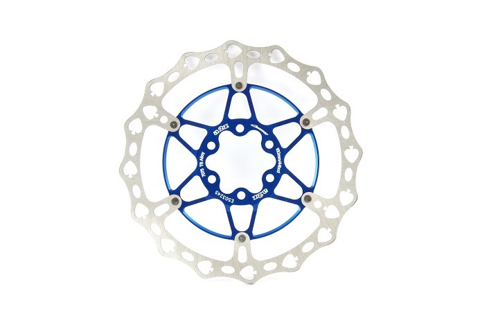 ใบดิสเบรค A2Z SPV-160 "SPADES" 6รู 7075 T6 Alloy,160MM.(ระบุสีตรงหมายเหตุ)