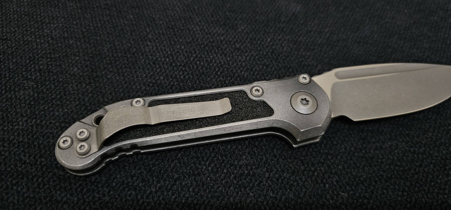 Microtech Auto LUDT Button Lock GenIII