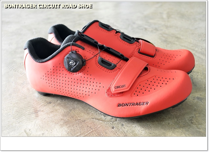 รองเท้าปั่นจักรยานเสือหมอบ รองเท้าเสือหมอบ Bontrager Circuit Road Shoe 2018