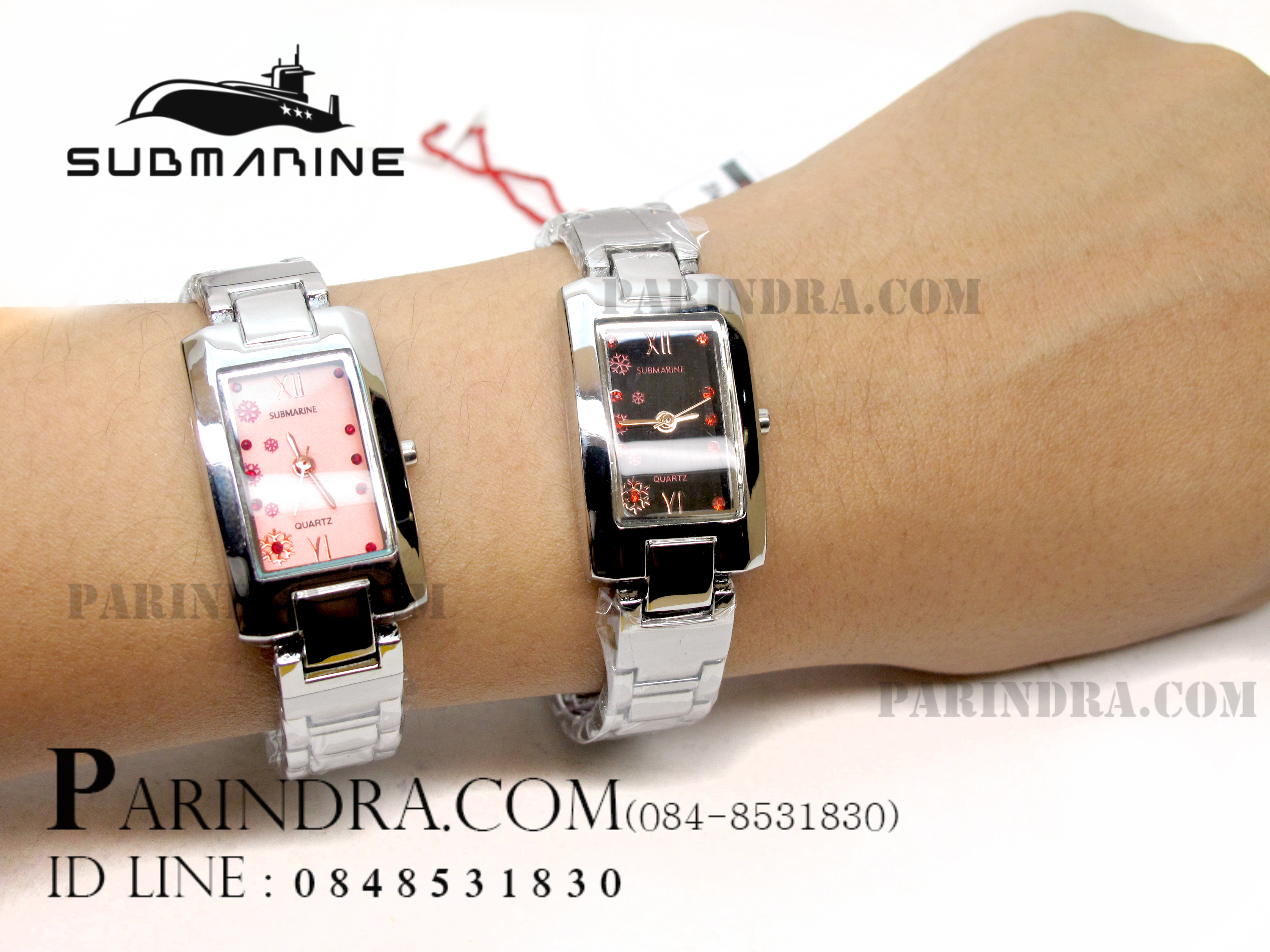 นาฬิกา U.S. submarine รุ่น J060L หน้าปัดดำ