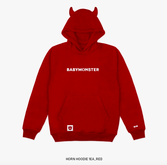BABYMONSTER ベビモン HOODIE スウェット チャコール Lサイズ BABYMONSTER ベビモン HOODIE スウェット チャコール Lサイズ
