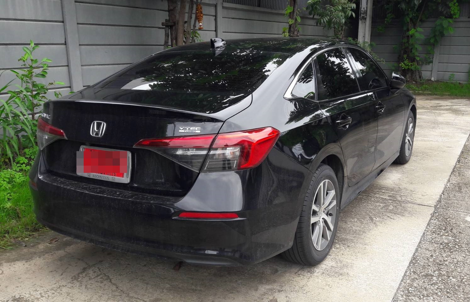 ขายพรมในรถ Honda Civic 2022 ปูพรม6D สีดำล้วน เข้ารูป เต็มคัน