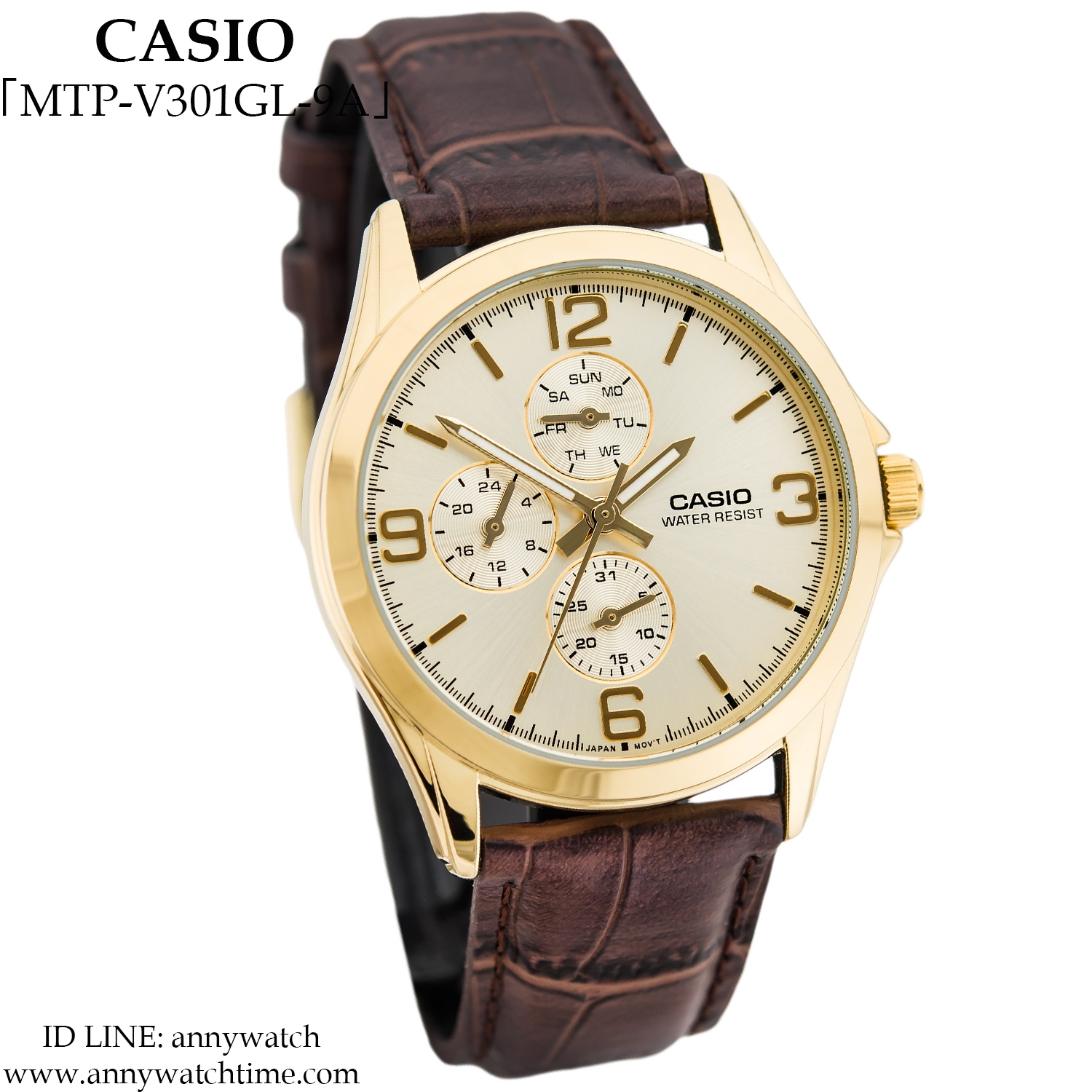 CASIO MTP-V301GL-9A