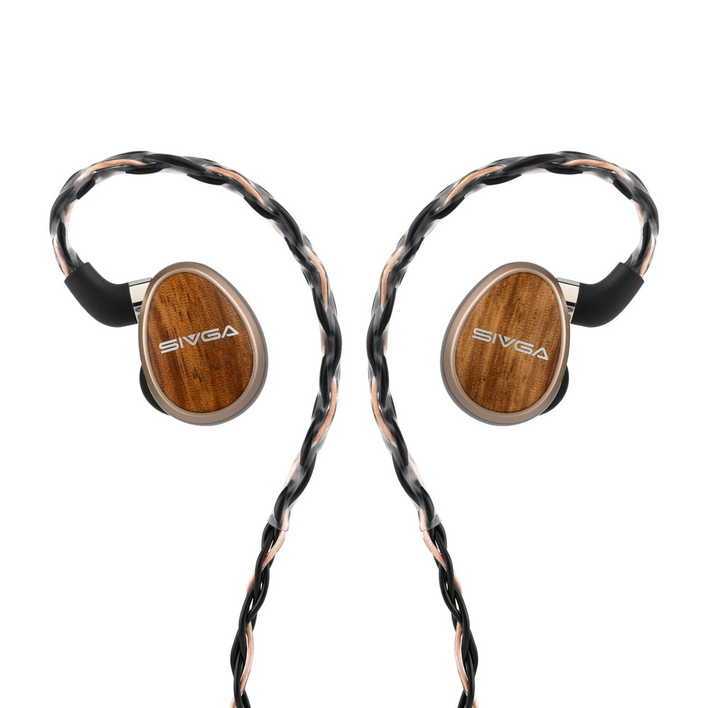Sivga Nightingale Pro หูฟัง IEMs ไดรเวอร์ Planar บอดี้โลหะผสม แผ่นปิดหลังไม้ zebra ประกันศูนย์ไทย