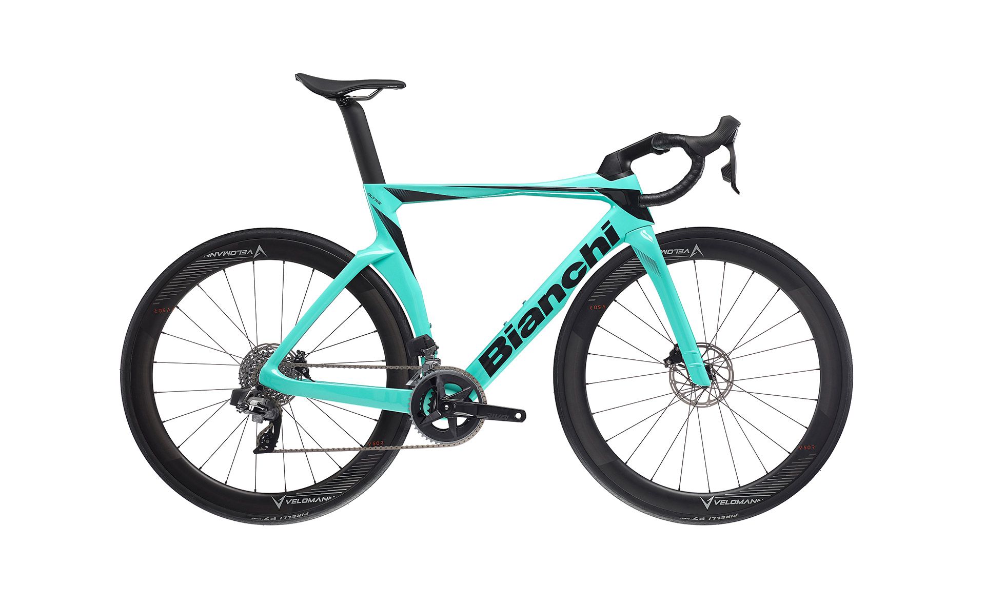 BIANCHI OLTRE COMP 2024 Sram Rival eTap AXS 12speed Wireless Drivetrain