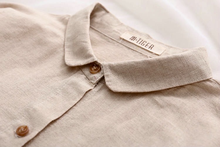 เสื้อผ้าฝ้ายลายปักแต่งลูกไม้