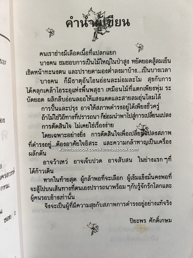 ดอกไม้ในป่าหนาว ผลงานของ ปิยะพร ศักดิ์เกษม ( นามปากกาของ นันทพร ศานติเกษม ) *ถูกสร้างเป็นละครปี 2539