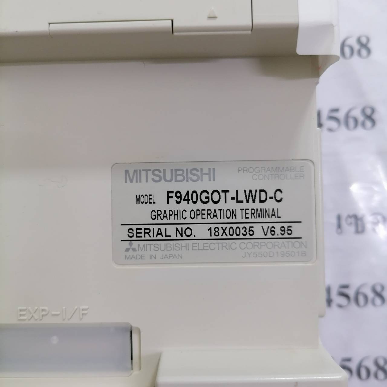 HMI “ MITSUBISHI ” รุ่น F940GOT-LWD-C