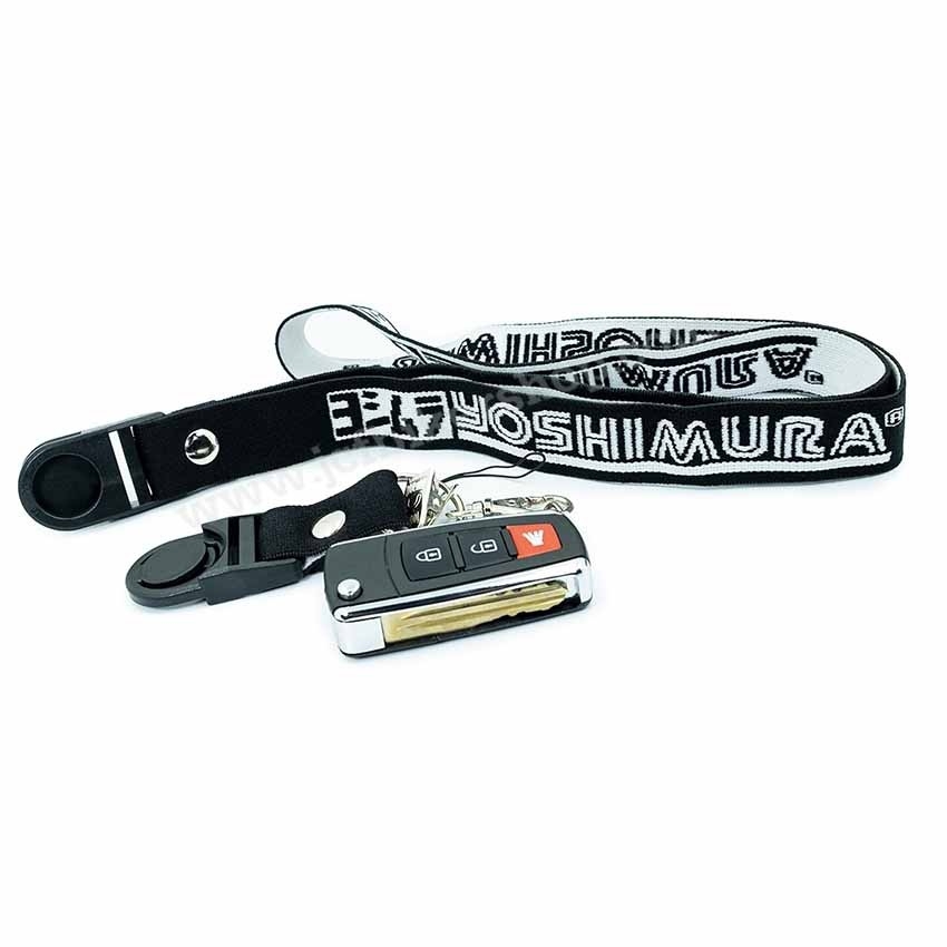 สายคล้องบัตร สายคล้องคอ สายคล้องกุญแจ สายคล้องโทรศัพท์ Yoshimura(มีตัวปลดล็คปลายสาย)