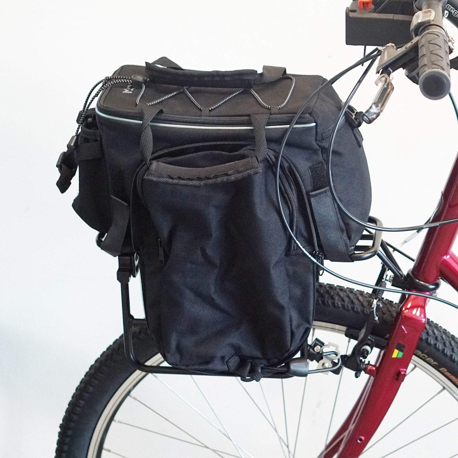 Vincita ตะแกรงหน้าจักรยานพับได้ (C054-BL) - สำหรับล้อ 26นิ้ว -29นิ้ว พับปีกขยายหรือเล็กลงได้