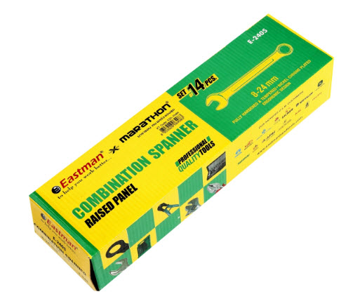 ชุดประแจแหวนข้างปากตาย (14ชิ้น) อีสท์แมน (EASTMAN)