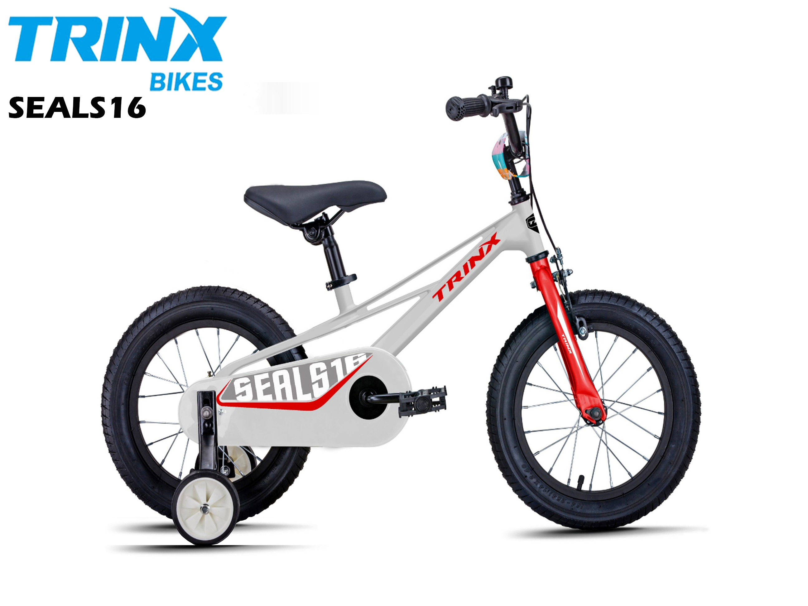 จักรยานเสือภูเขาเด็ก TRINX SEALS 16D เฟรมแมกนีเซียม (ริมเบรค) 16 นิ้ว