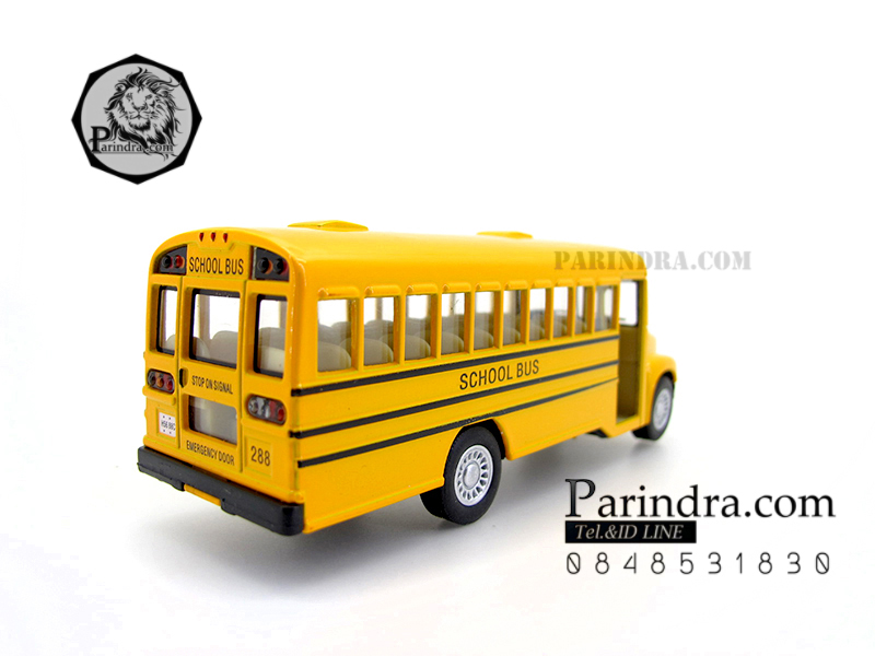 โมเดลรถเหล็ก รถบัสสีเหลืองรับส่งนักเรียน FREIGHTLINER THOMAS SCHOOL BUS 2007